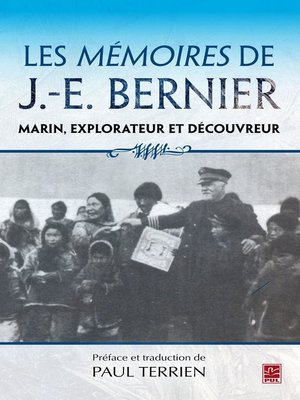 cover image of Les mémoires de J.E. Bernier